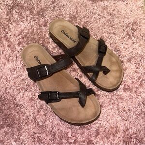Brown Leather Sandals